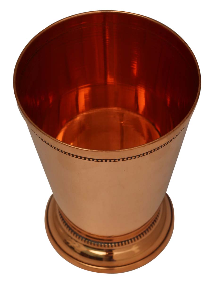 4.5” Pure Copper Julep Cup - Handmade 12oz (360ml) Copper Mug - Bar Accessories - Buy in Bulk Wholesale